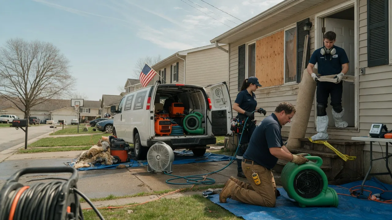 Water Damage Restoration in Mcroberts, KY near me